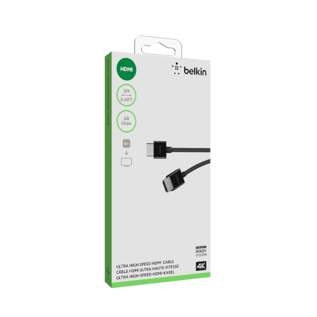 สาย HDMI 2.1 8K BELKIN AV10175 2 เมตร สีดำ_4