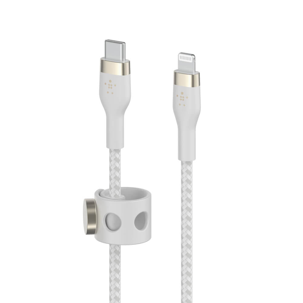สายชาร์จ BELKIN รุ่น CAA011BT1MWH USB-C TO LIGHTNING ยาว 1 เมตร สีขาว