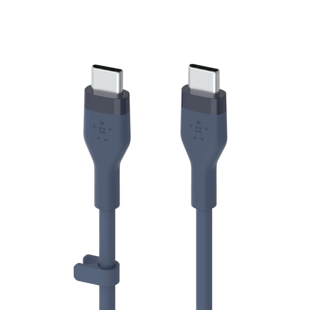สายชาร์จ BELKIN รุ่น CAB009BT1MBL USB-C TO USB-C  สายซิลิโคนเกรดพิเศษ สีน้ำเงิน