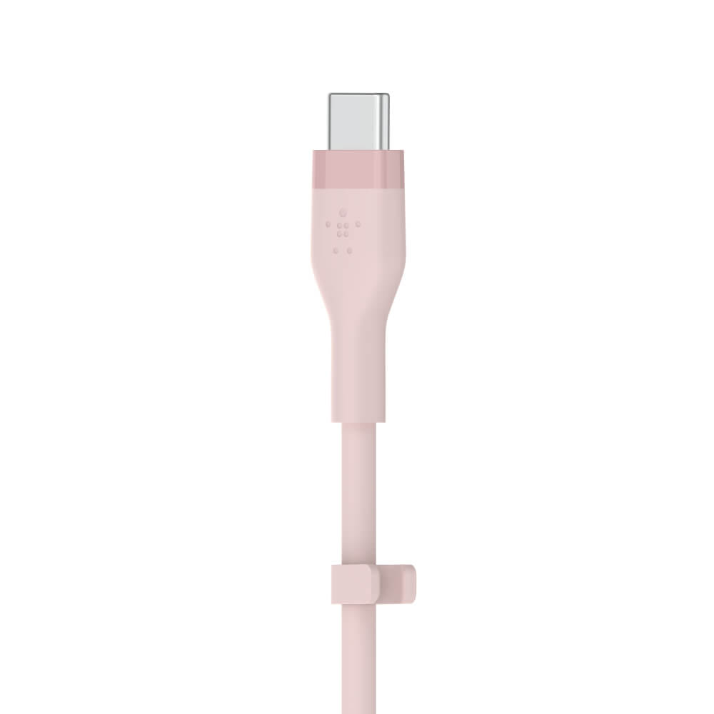 สายชาร์จ  BELKIN รุ่น CAB009BT1MPK USB-C TO USB-C สายซิลิโคนเกรดพิเศษ สีชมพู_3
