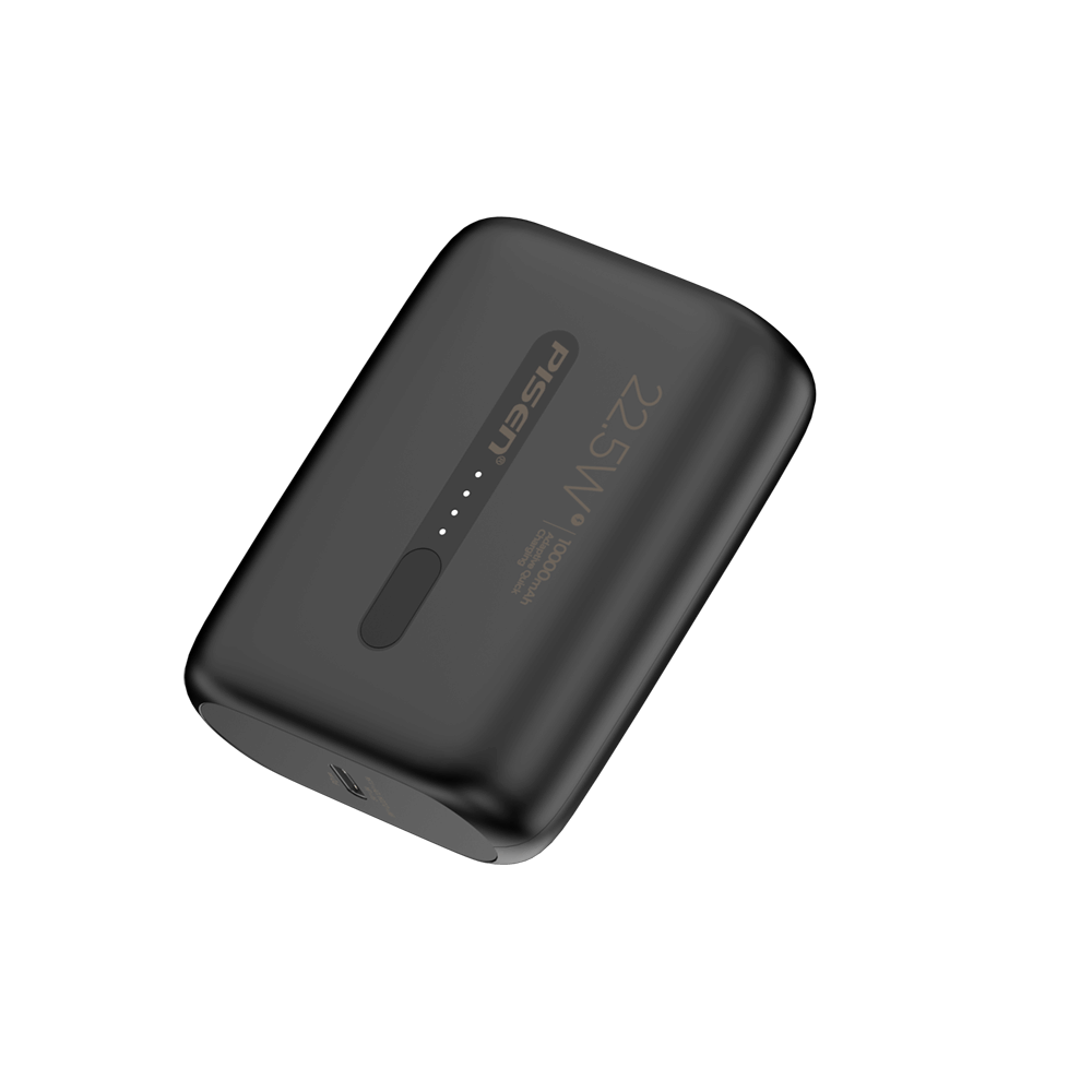 แบตเตอรี่สำรอง PISEN TS-D330-BLK 10,000MAH POWER TINY 22.5W  สีดำ_0