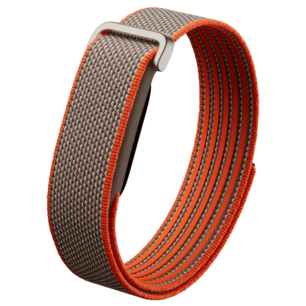 สายรัดข้อมือสุขภาพ GOOGLE FITBIT AIR สีน้ำตาล_0