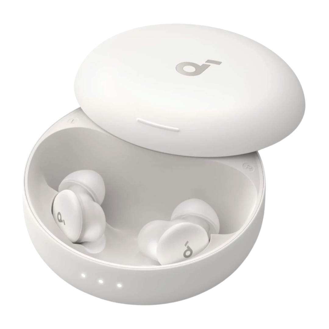 หูฟังไร้สาย SOUNDCORE SLEEP A30 (A1301) หูฟังตัดเสียงรบกวนขณะนอนหลับ ซิลิโคน สีขาว_0