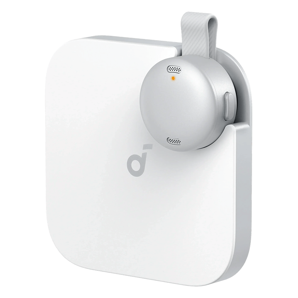 เครื่องบันทึกเสียง SOUNDCORE WORK (D3200) ระบบ AI ถอดความและสรุปการประชุม แบบพกพา สีขาว_0