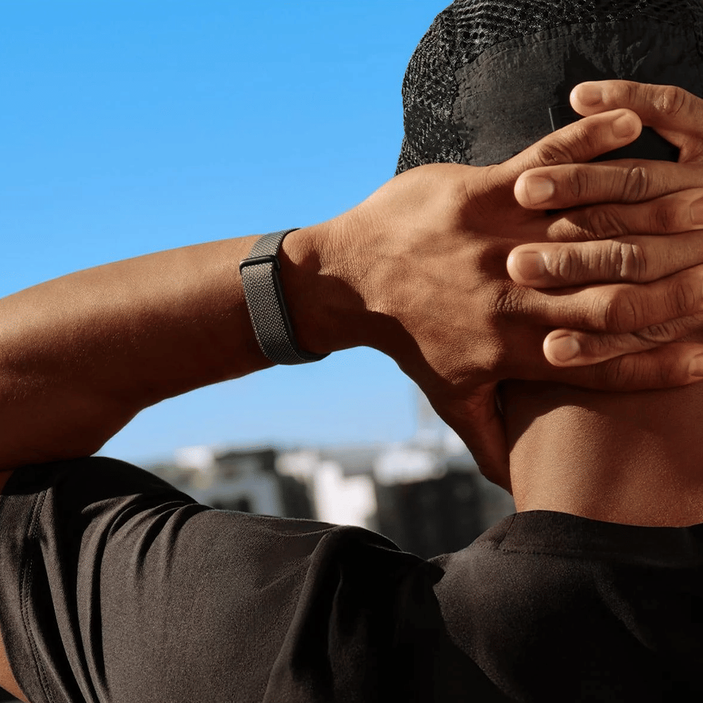 สายรัดข้อมือสุขภาพ GOOGLE FITBIT AIR สีดำ_3