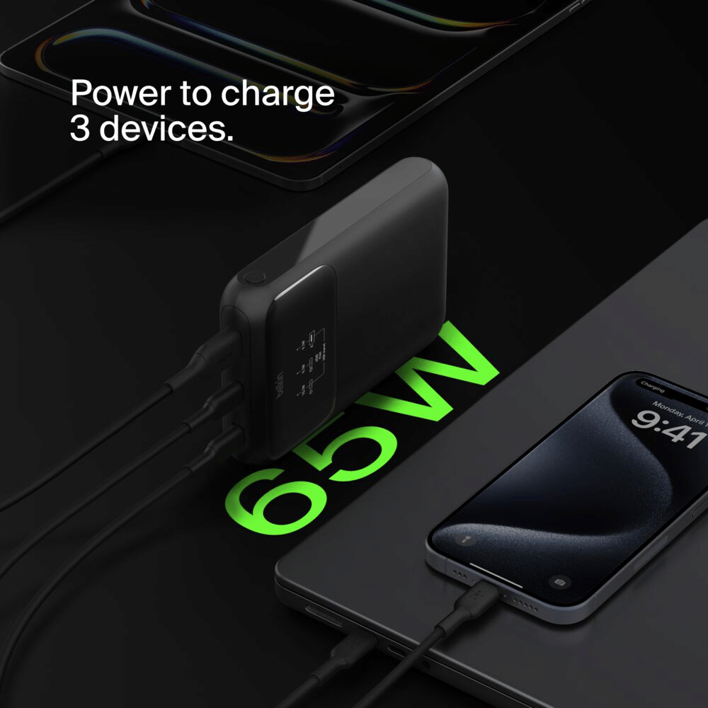 แบตเตอรี่สำรอง BELKIN BPB020 20,000MAH สีดำ_4