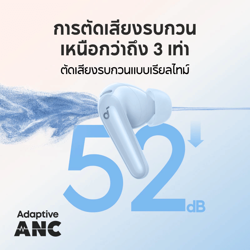 หูฟังไร้สาย SOUNDCORE D1202(R60I) สีดำ_4