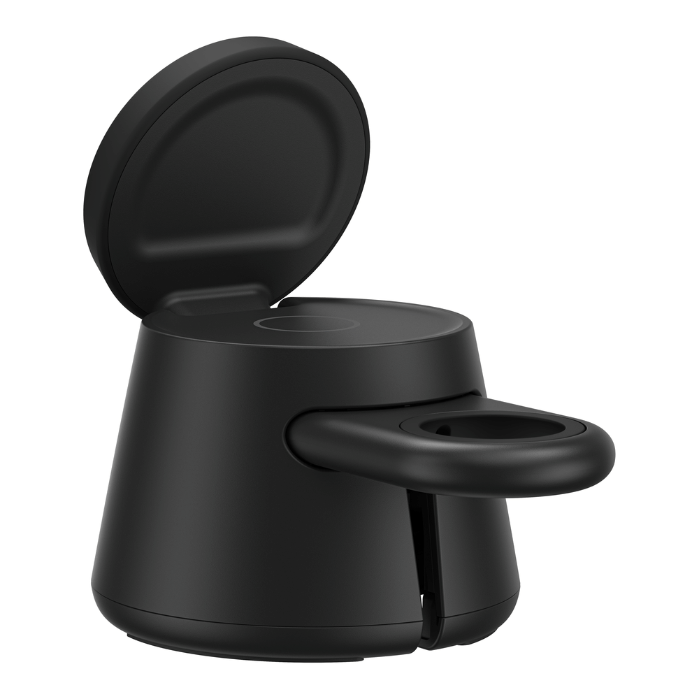 แท่นชาร์จไร้สาย 3-IN-1 BELKIN WIZ052 เทคโนโลยี QI2 ชาร์จเร็ว 25W แบบแม่เหล็ก สีดำ_8