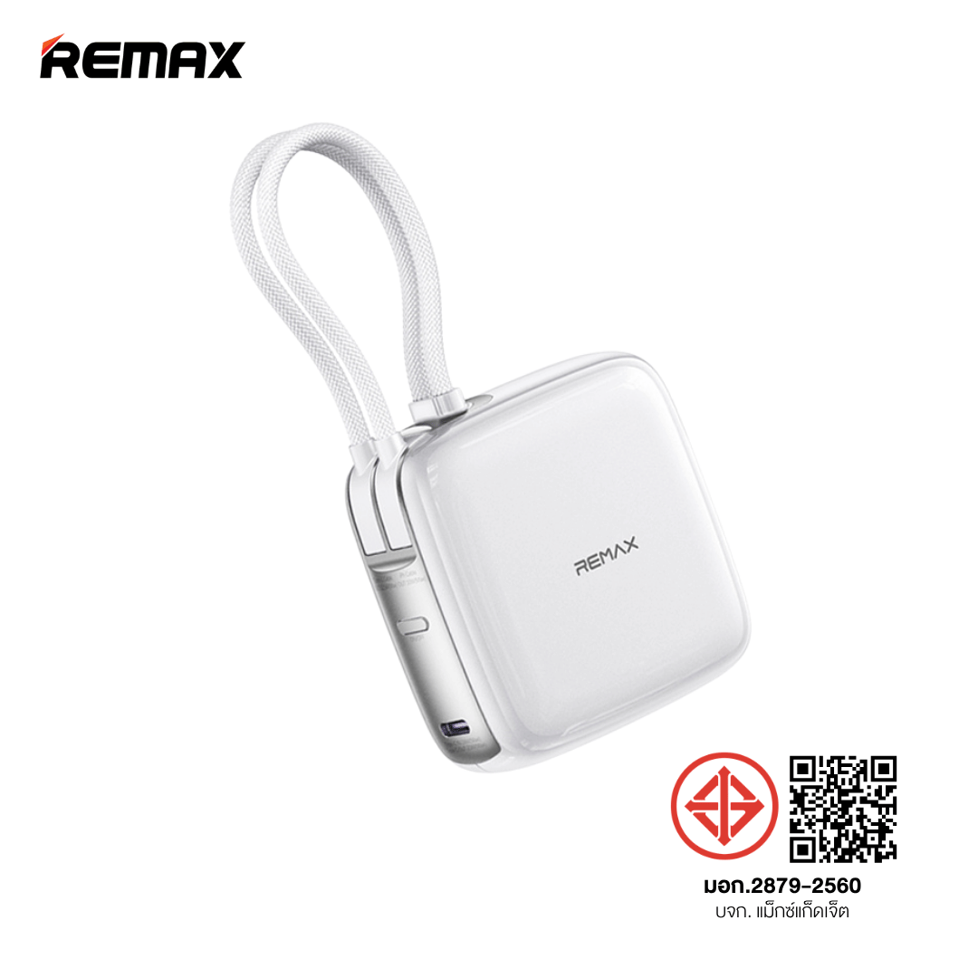 แบตเตอรี่สำรอง REMAX FP-60 10000MAH ชาร์จเร็ว 22.5W รองรับ CCC สายชาร์จในตัว สีขาว_8