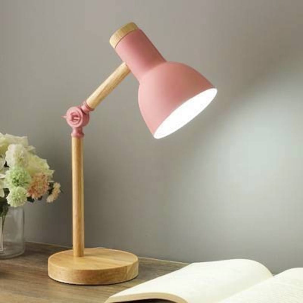 โคมไฟตั้งโต๊ะ YFACTORY LT106681  สีชมพู_2