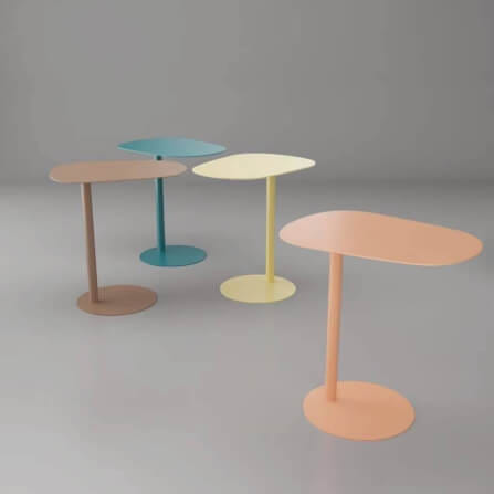 โต๊ะข้าง YFACTORY ขนาด 38*53*50 ซม. รุ่น FT116567  สีส้ม_1