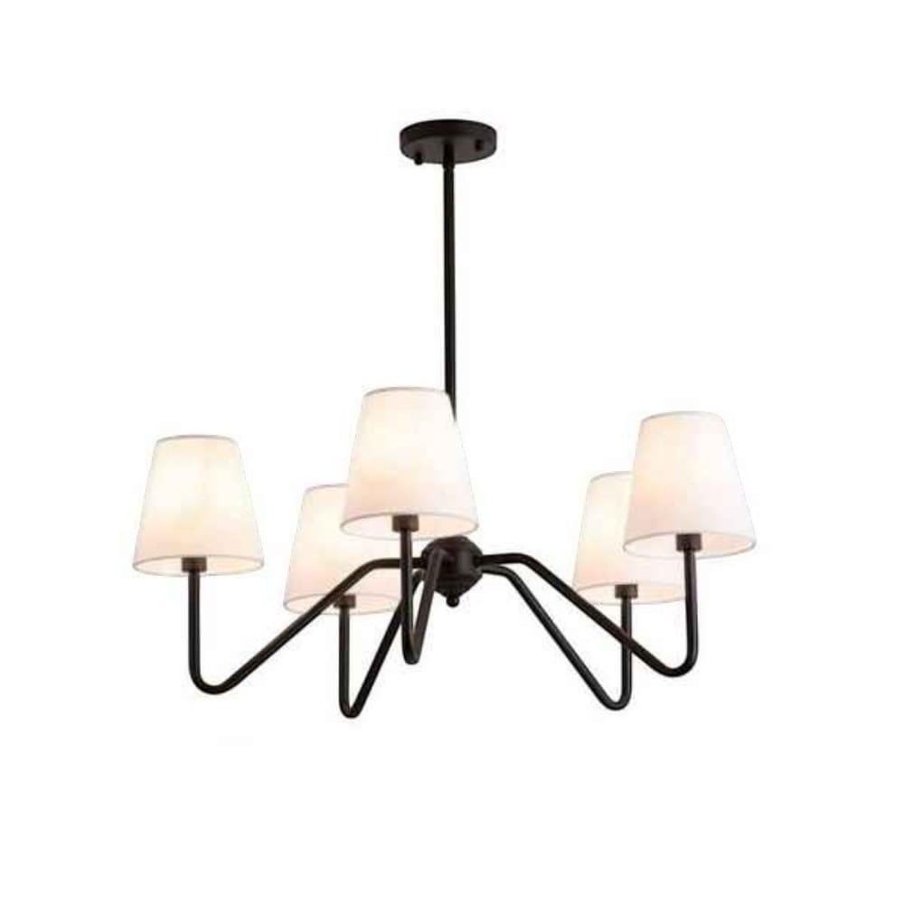 โคมไฟช่อ Yfactory LP116782 สีขาว&ดำ 5 หัว 