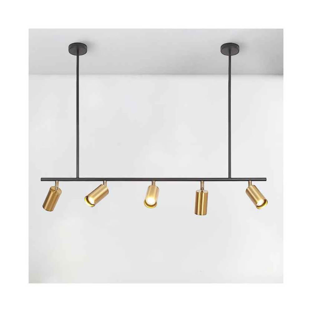 ไฟช่อ YFACTORY LP104650 ขนาด 110X15H ซม. สีทอง 5 หัว_2