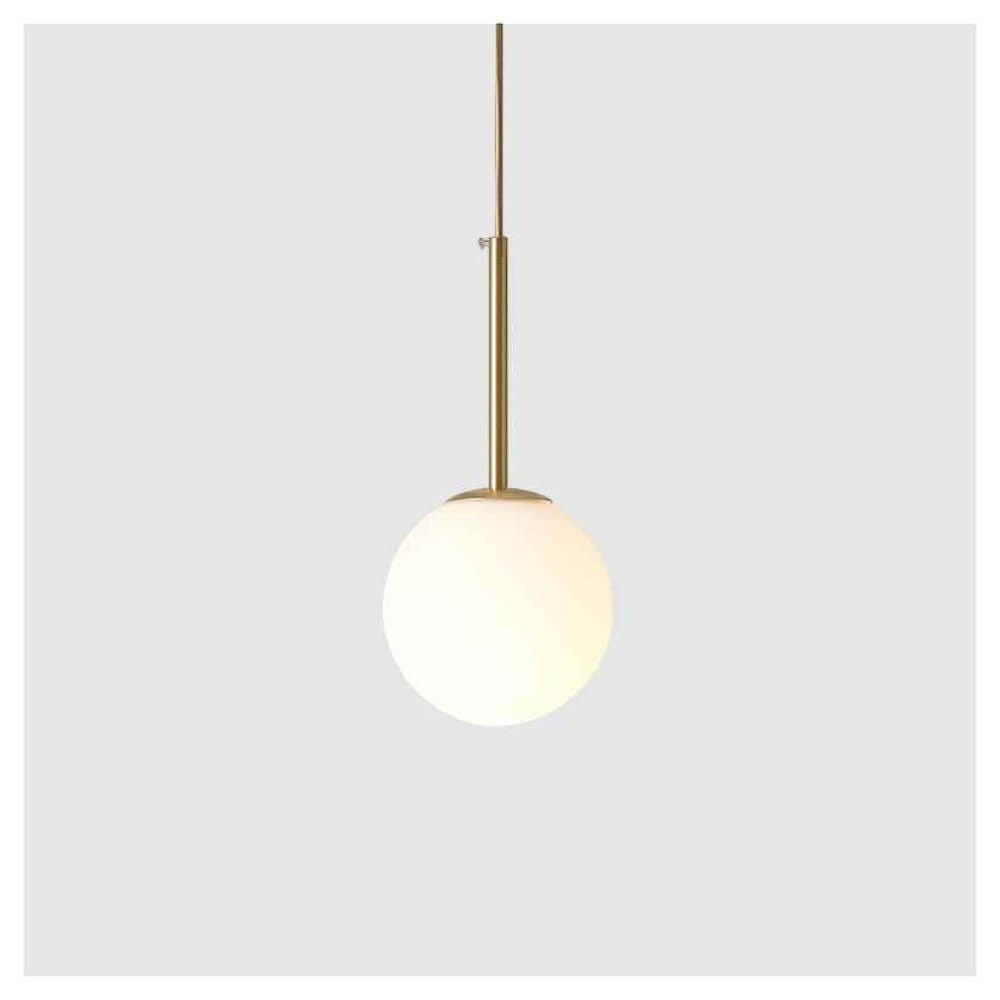 ไฟแขวน YFACTORY LP109528 .วัสดุแก้วทรงกลม ขนาด20X20XH40 ซม. สีทอง 1 หัว_2