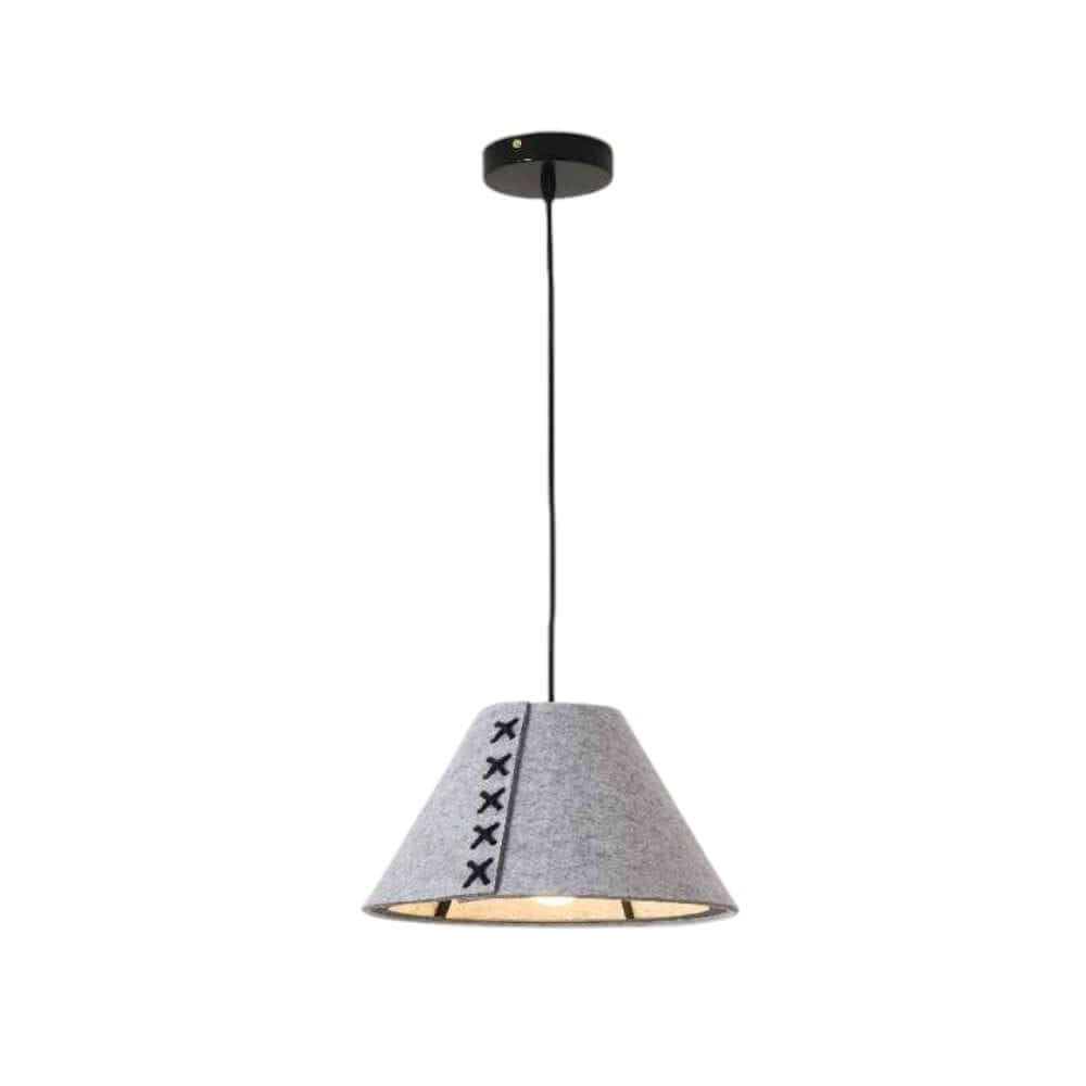 ไฟช่อ YFACTORY LP119333 วัสดุผ้าสักหลาด ขนาด 60X60XH35 ซม. สีเทา 1 หัว_0