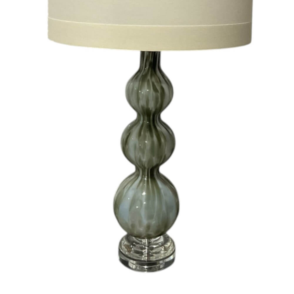 โคมไฟตั้งโต๊ะ YFACTORY LT122419 ขนาด 43x43x83 ซม. สีเขียวอมเทา_6