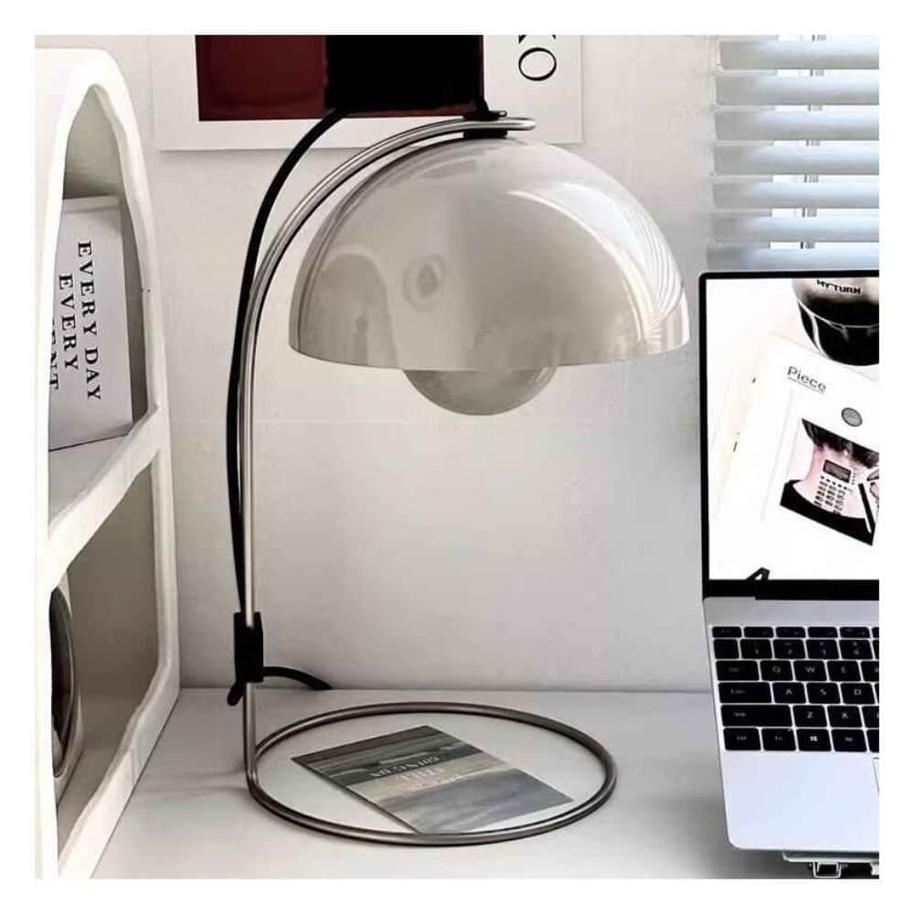 โคมไฟตั้งโต๊ะ YFACTORY LT122585 ขนาด 23x35x42 ซม. สีเทา