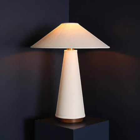 โคมไฟตั้งโต๊ะ YFACTORY LT003589 ขนาด 36x36x45 ซม. สีขาว_1