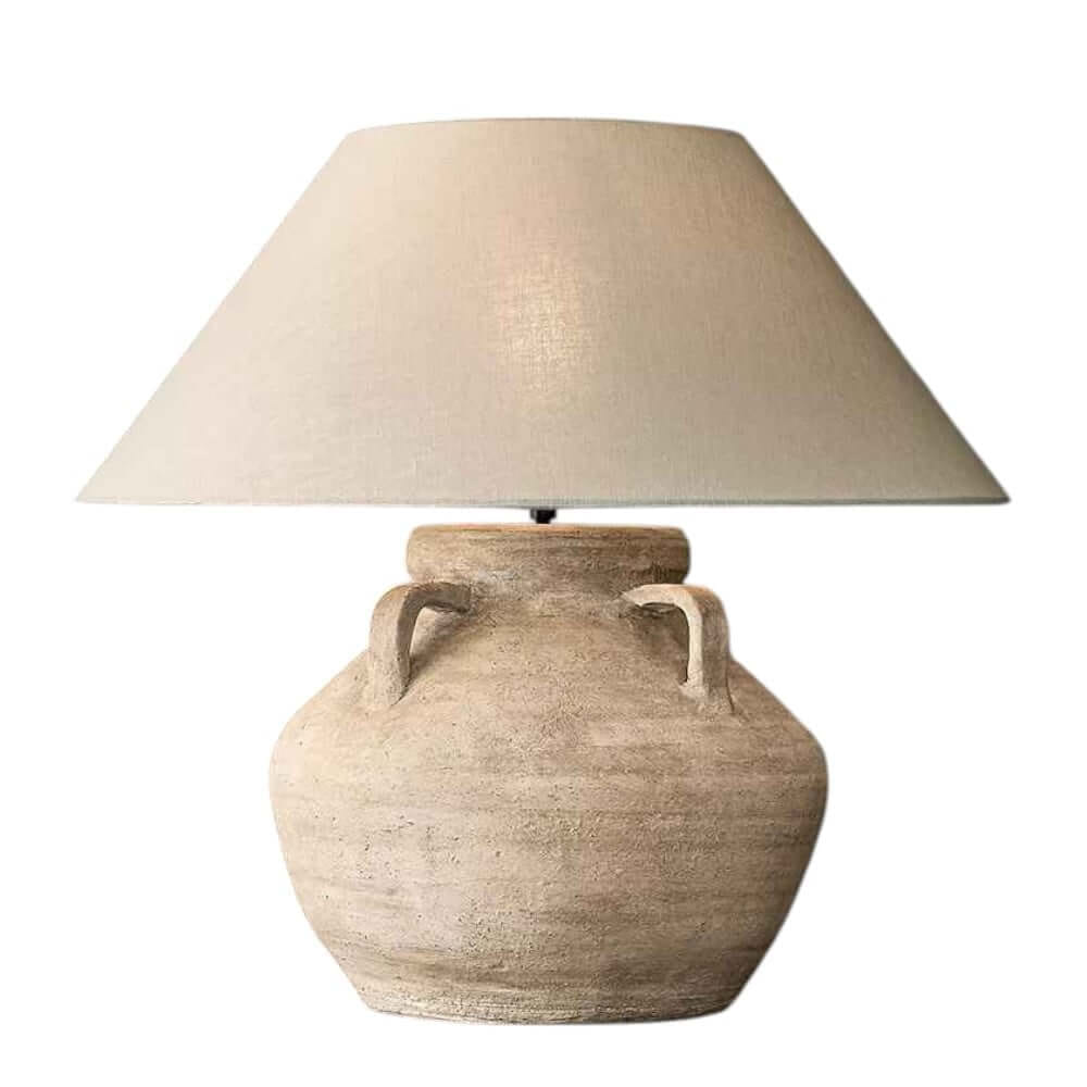 โคมไฟตั้งโต๊ะ YFACTORY LT106251 วัสดุเซรามิก ขนาด 42X42XH52 ซม. สีขาว_0