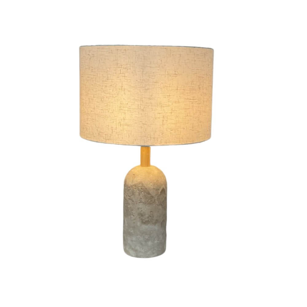 โคมไฟตั้งโต๊ะ YFACTORY รุ่น LT119476 ขนาด 30x30x48 ซม. สีธรรมชาติ_2