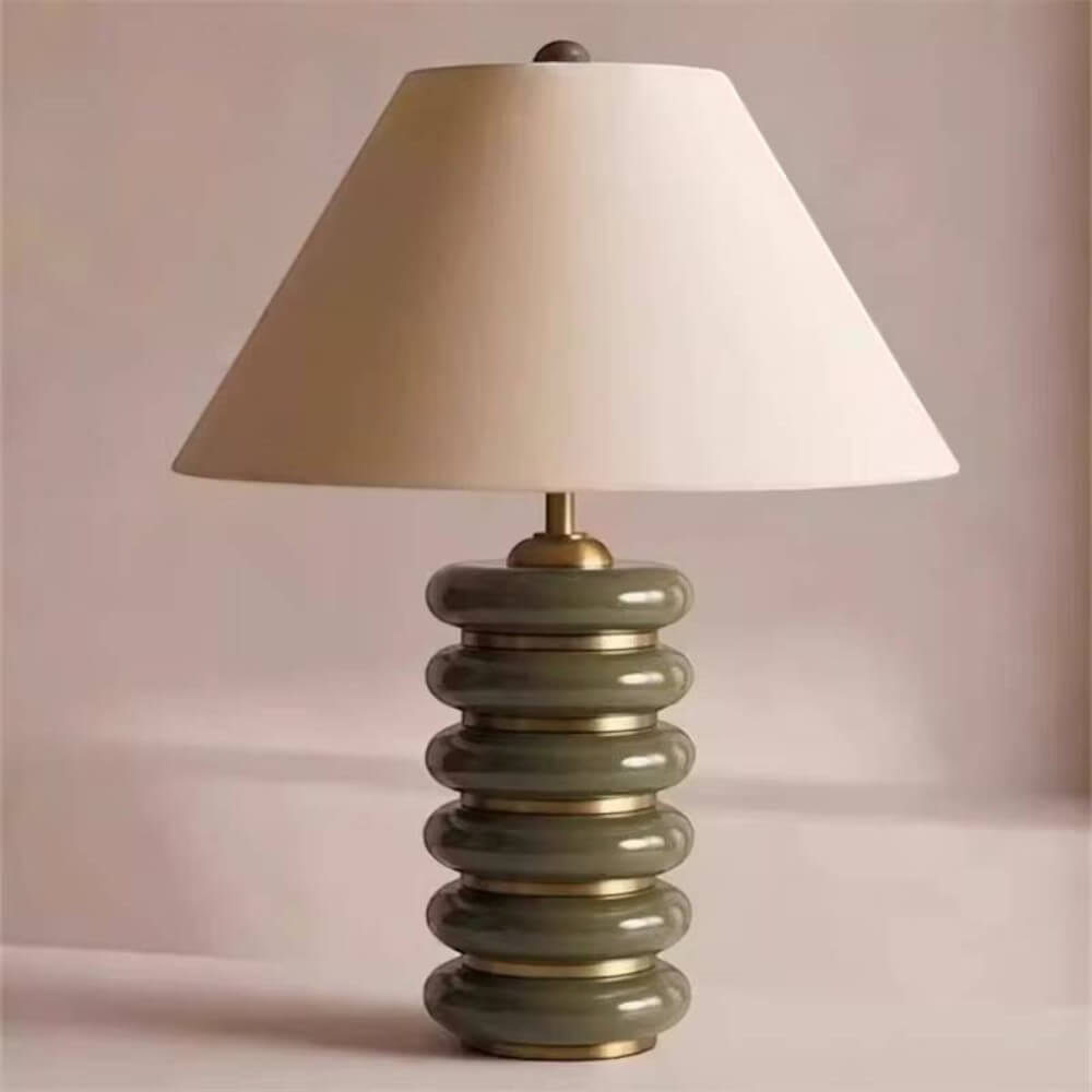 โคมไฟตั้งโต๊ะ YFACTORY รุ่น LT121375 ขนาด 35x35x45 ซม. สีเขียว _3