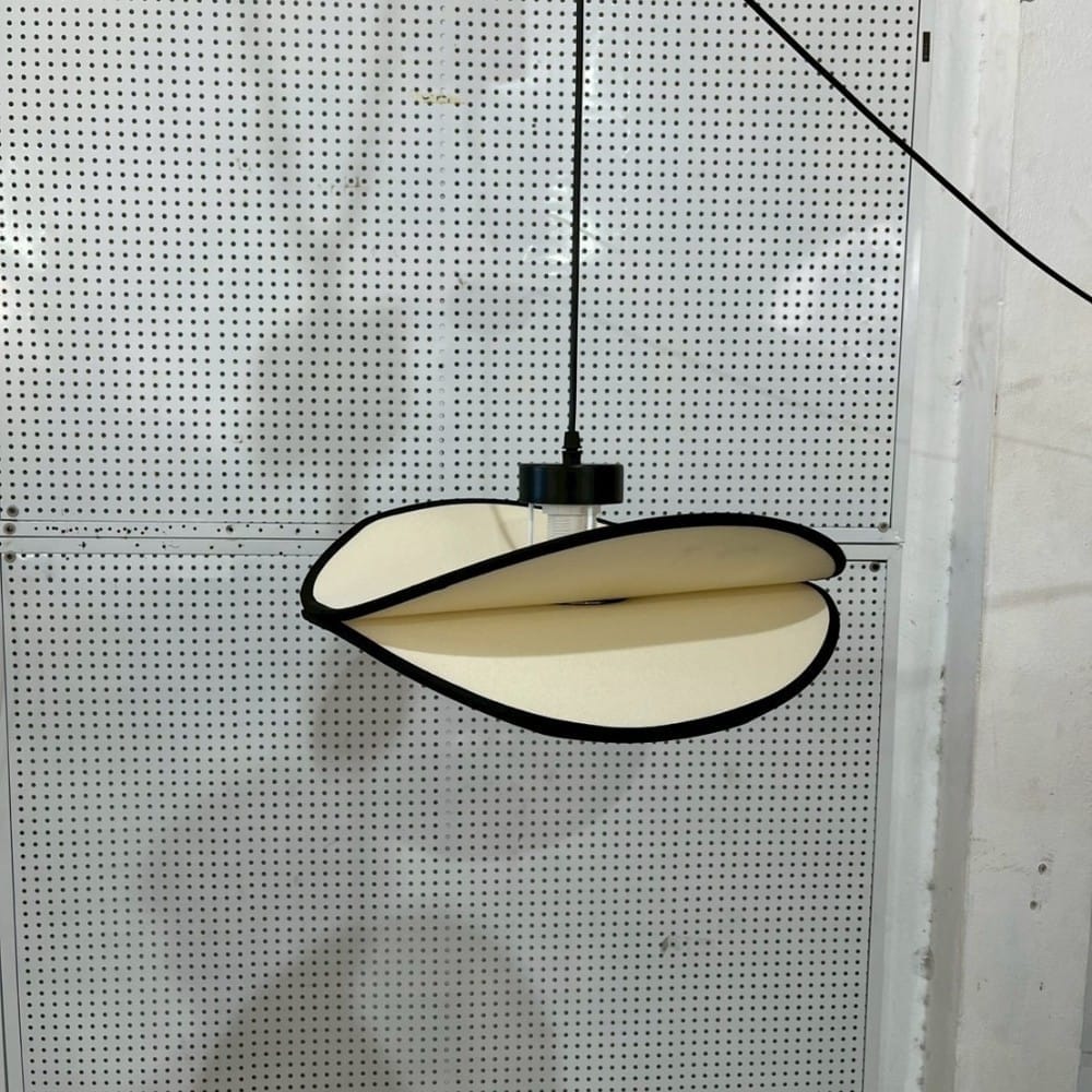 โคมไฟช่อ YFACTORY ขนาด 40X40X15 ซม. LP122427 สีขาว/ดำ 1 หัว_1