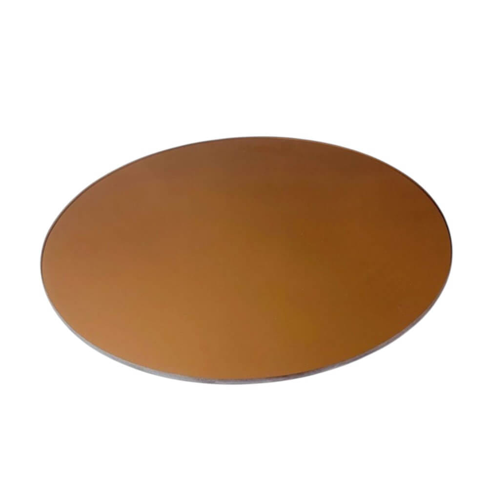 ถาดตกแต่งบ้าน YFACTORY ST113845 ขนาด DIA 40X0.5 ซม. สีน้ำตาล