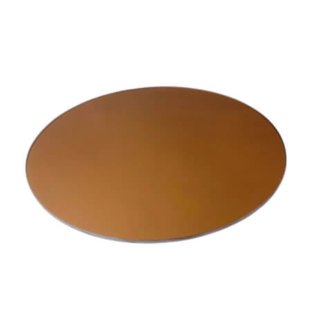 ถาดตกแต่งบ้าน YFACTORY ST113845 ขนาด DIA 40X0.5 ซม. สีน้ำตาล_0