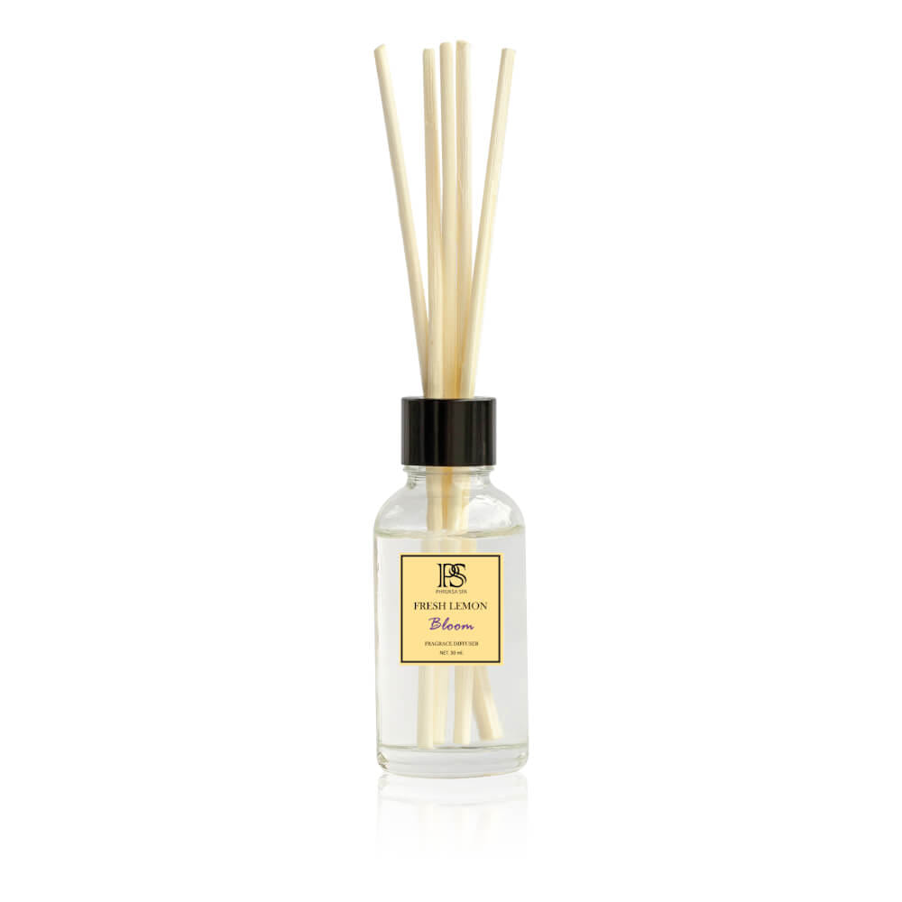 ก้านไม้หอมปรับอากาศ PHRUKSA SPA รีฟิล ขนาด 30 มล.  กลิ่น FRESH LEMON
