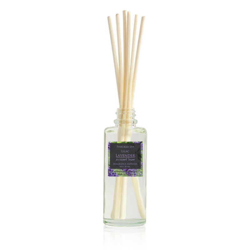 ก้านไม้หอมปรับอากาศ PHRUKSA SPA รีฟิล ขนาด 50 มล.  กลิ่น LAVENDER LILAC