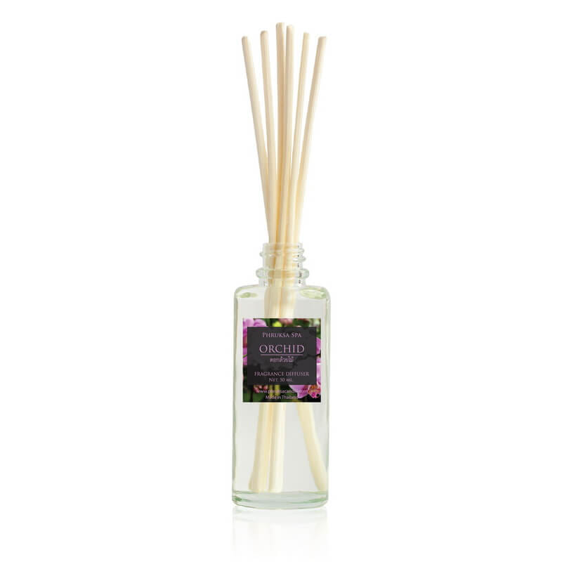 ก้านไม้หอมปรับอากาศ PHRUKSA SPA รีฟิล ขนาด 50 มล.  กลิ่น ORCHID