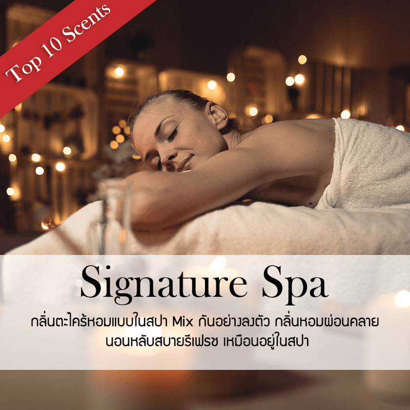 ก้านไม้หอมปรับอากาศ PHRUKSA SPA รีฟิล ขนาด 30 มล.  กลิ่น SIGNATURE SPA
