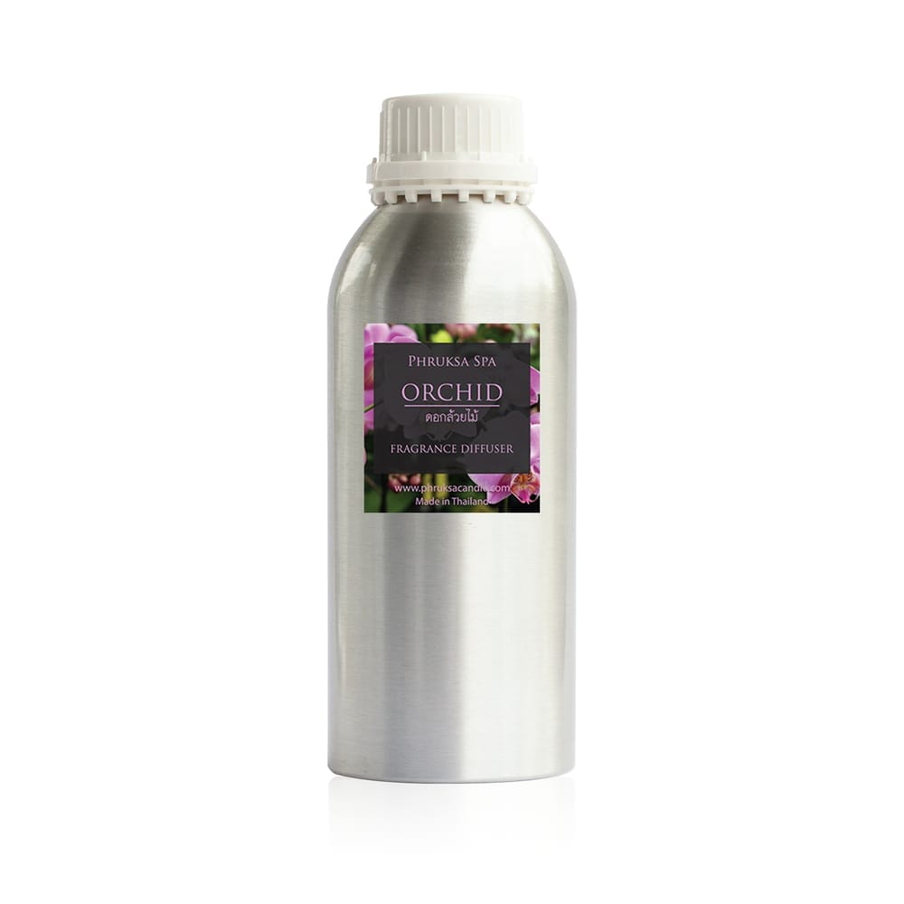 ก้านไม้หอมปรับอากาศ PHRUKSA SPA รีฟิล ขนาด 1000 มล. กลิ่น ORCHID