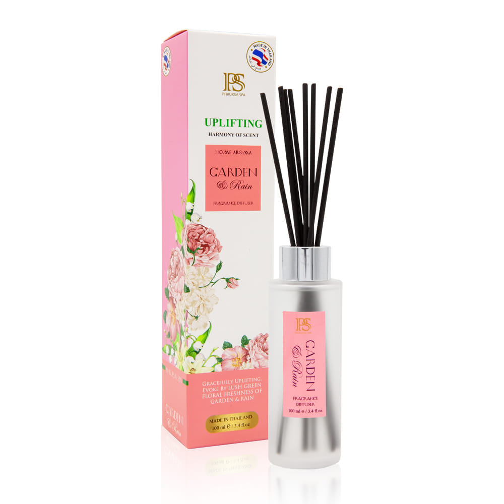 ก้านไม้หอมปรับอากาศ PHRUKSA SPA  ขนาด 100 มล.  กลิ่นสวนดอกไม้