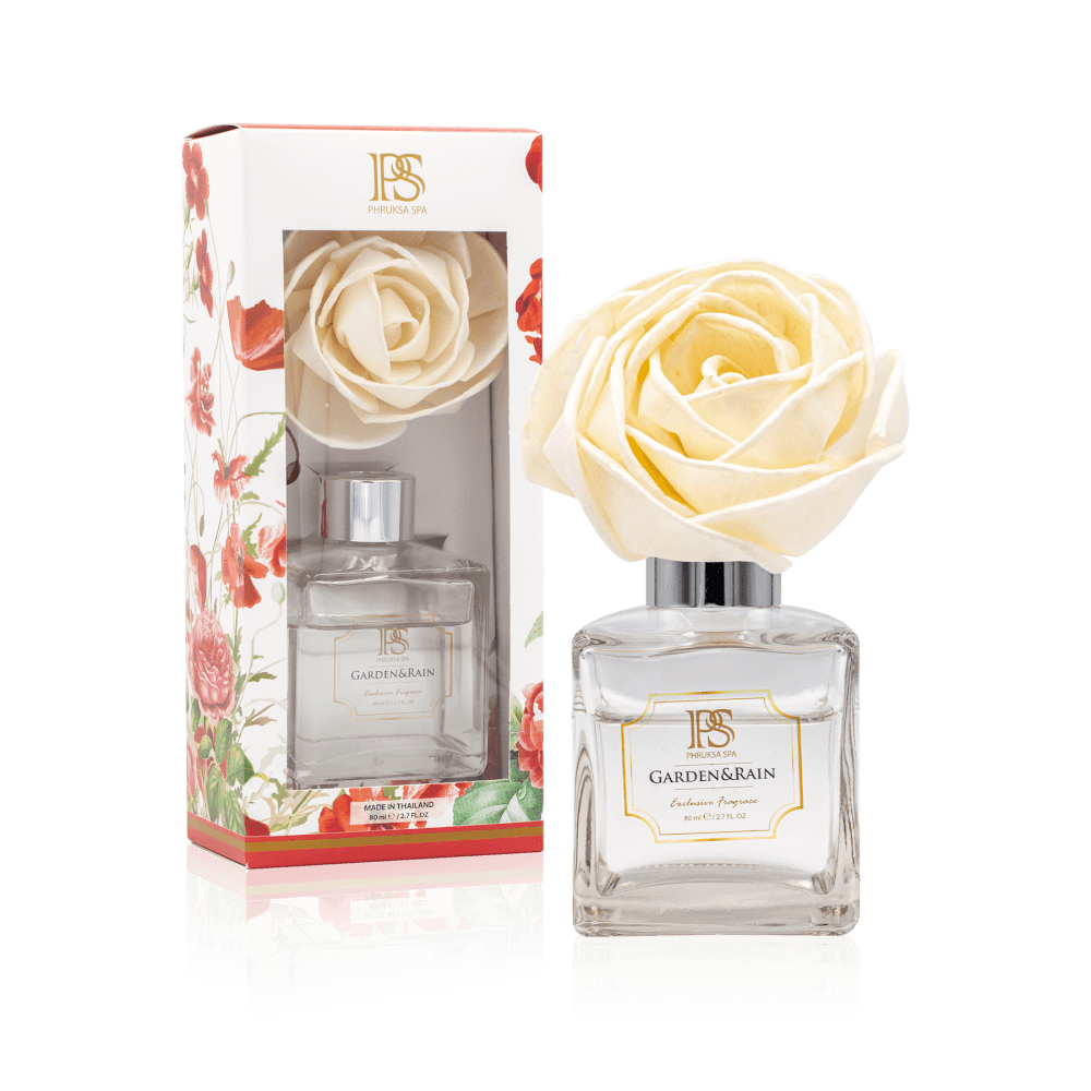 ก้านไม้หอมปรับอากาศ PHRUKSA SPA 80ML GARDEN&RAIN