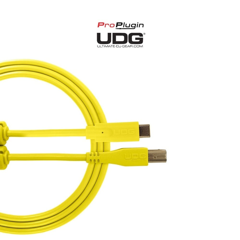 สาย UDG ULTIMATE AUDIO CABLE USB 2.0 (USB C TO USB B) ความยาว 1.5 เมตร สีเหลือง