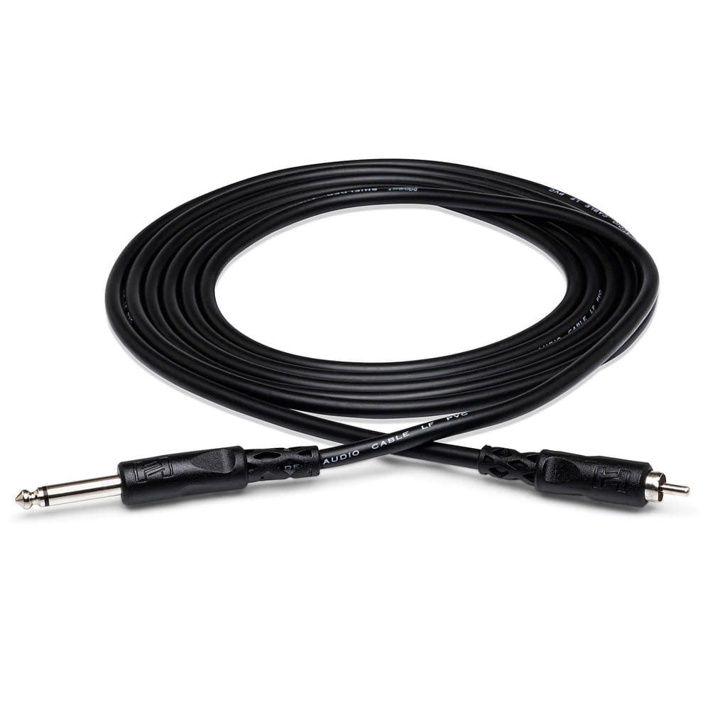 สายกีต้าร์ HOSA (CPR-103) UNBALANCED INTERCONNECT, 1/4 IN TS TO RCA,ความยาว 3 ฟุต