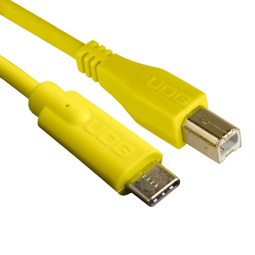 สาย UDG ULTIMATE AUDIO CABLE USB 2.0 (USB C TO USB B) ความยาว 1.5 เมตร สีเหลือง