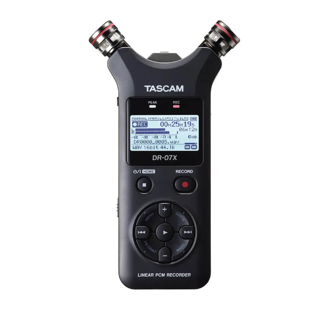 เครื่องบันทึกเสียงพกพา TASCAM DR-07X