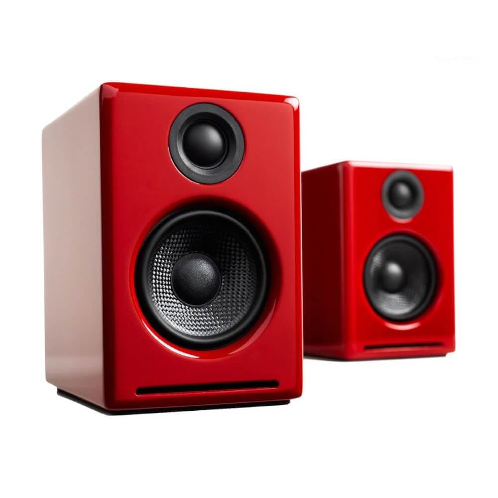 ลำโพง AUDIOENGINE A2+ WIRELESS SPEAKER สีแดง_1