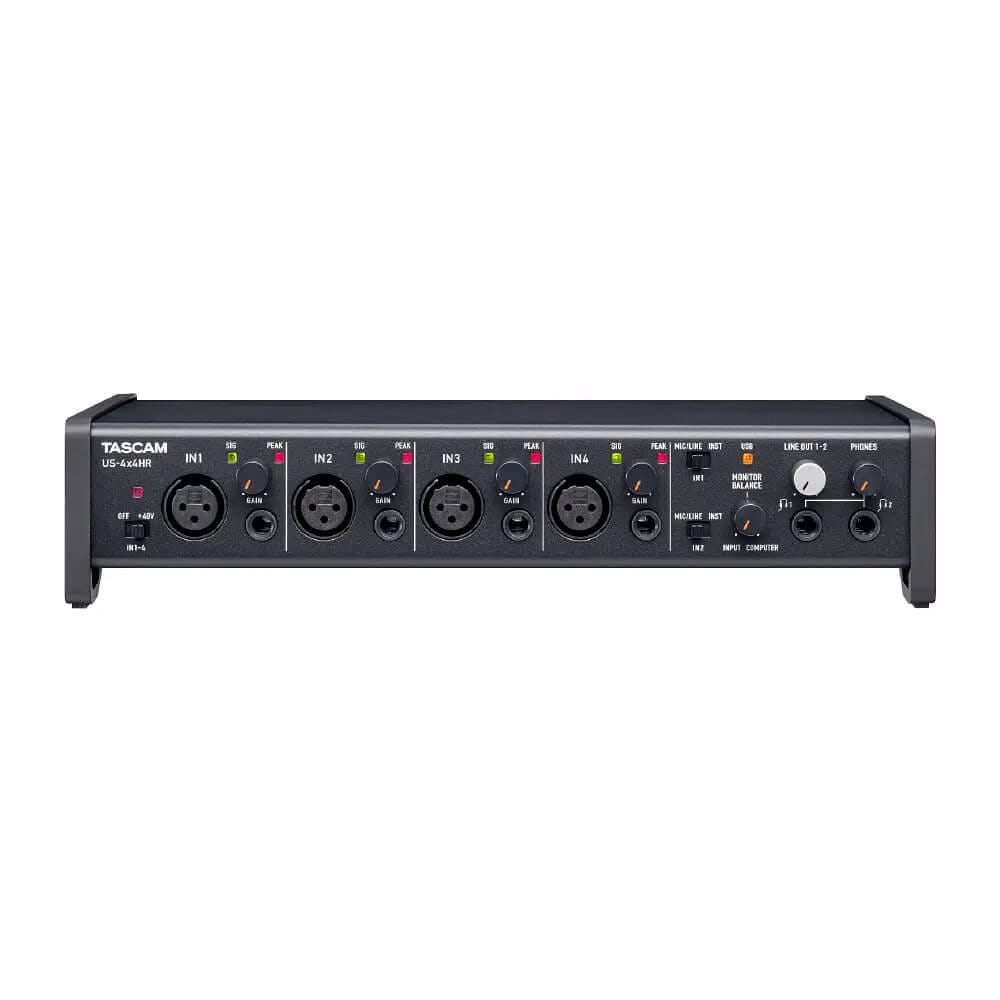 ออดิโออินเตอร์เฟส TASCAM US-4X4HR_1