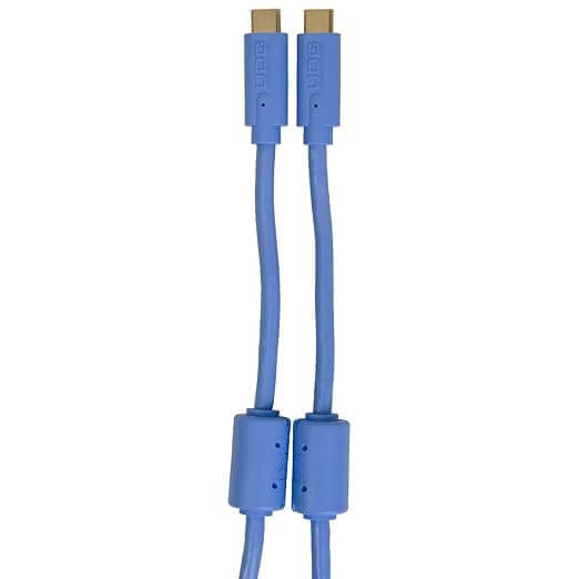 สายสัญญาณคุณภาพ UDG ULTIMATE (U99001LB) USB 3.2 (C TO C)  1.5 เมตร สีฟ้า_2