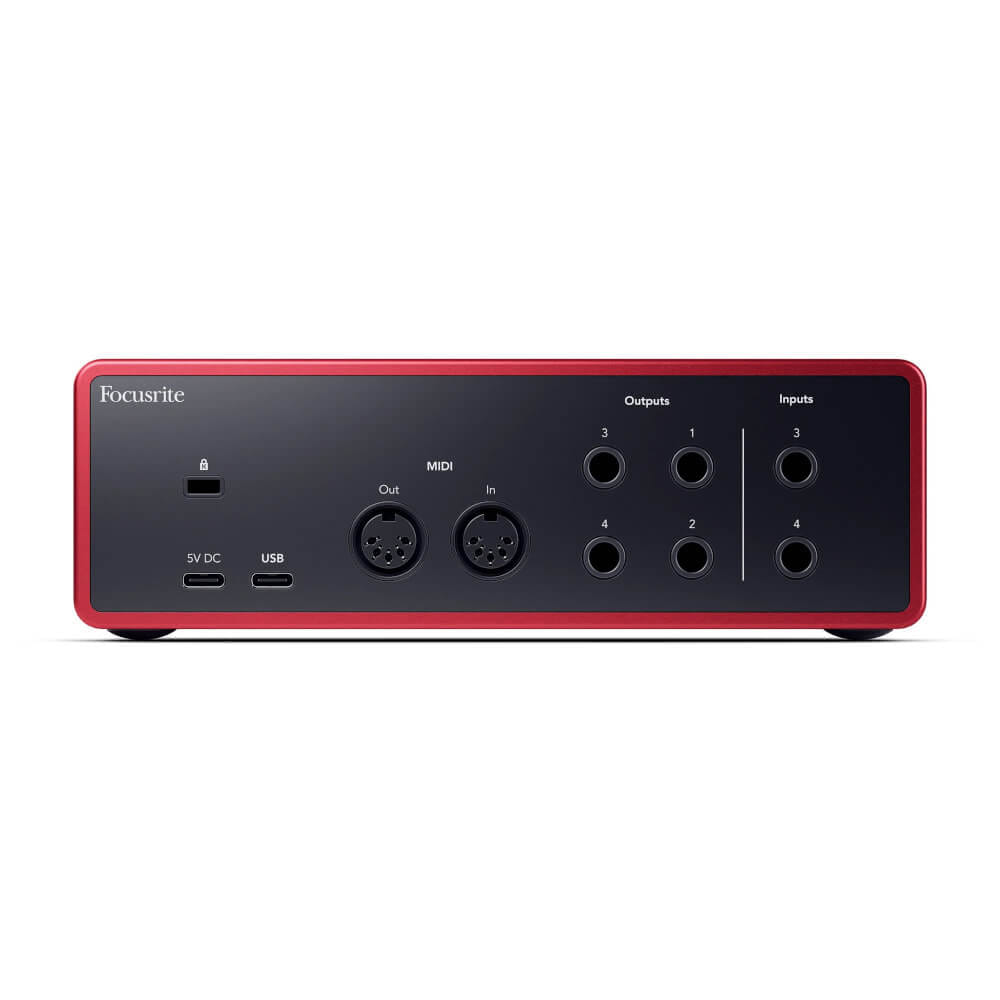 ออดิโออินเตอร์เฟส FOCUSRITE SCARLETT 4I4 (4TH GEN)_4
