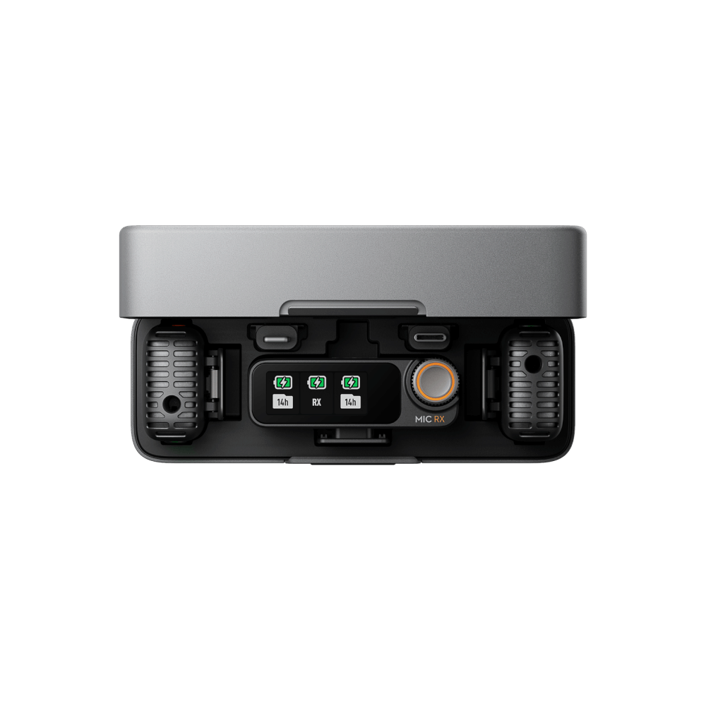 ไมโครโฟนไร้สาย DJI MIC 2 (2 TX + 1 RX + CHARGING CASE)