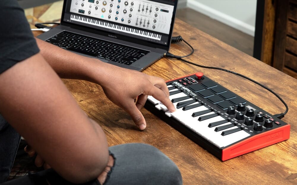 มิดี้คอนโทรลเลอร์ AKAI MPK MINI3 คีย์บอร์ด 25 คีย์_6