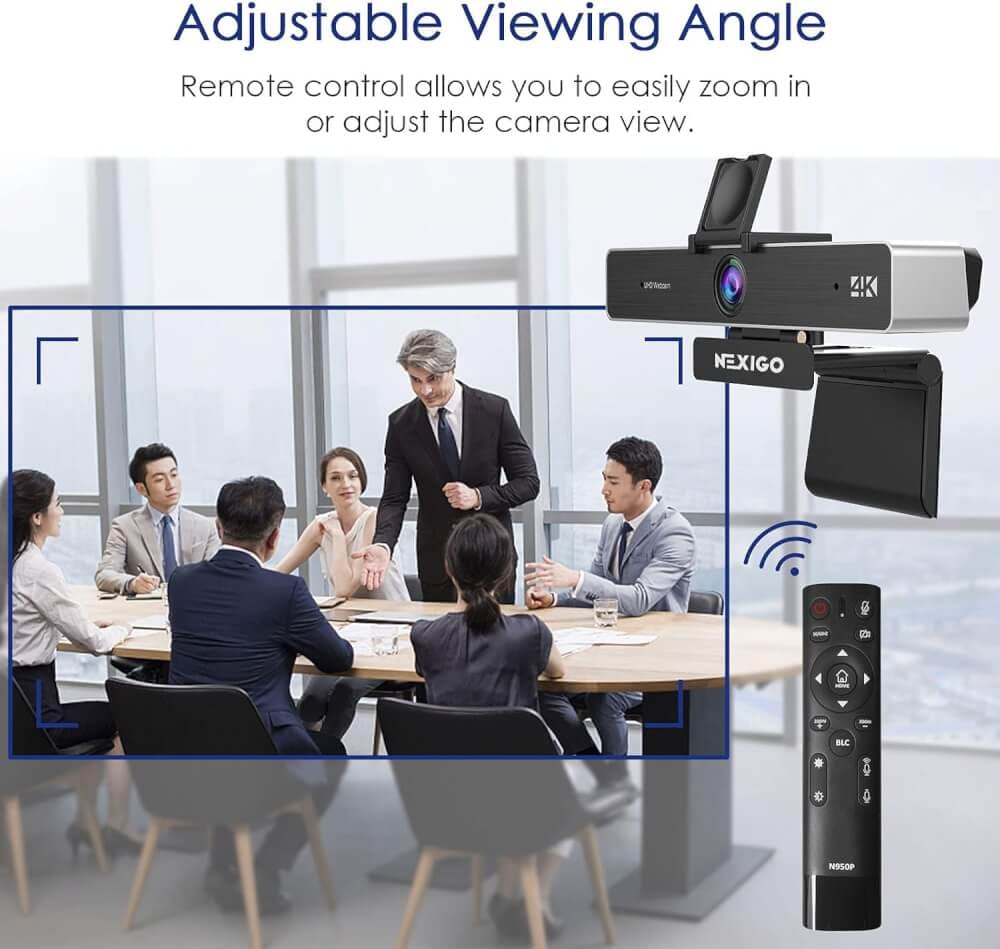 กล้องเว็บแคม NEXIGO N950P 4K WEBCAM_2
