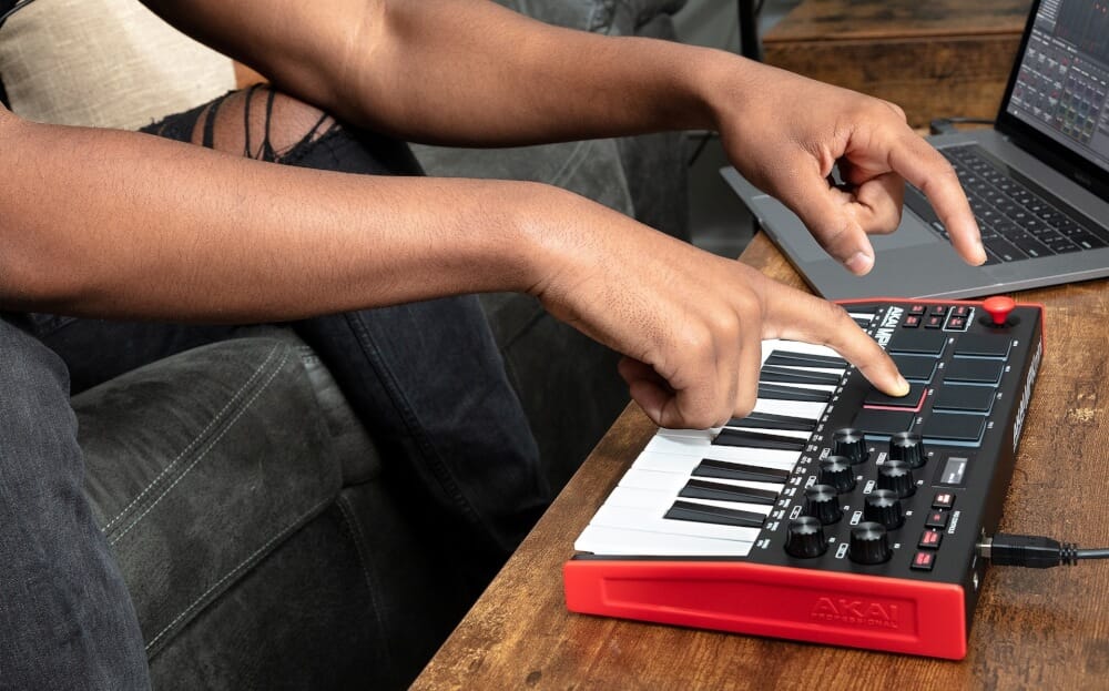 มิดี้คอนโทรลเลอร์ AKAI MPK MINI3 คีย์บอร์ด 25 คีย์_7