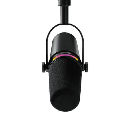 ไมโครโฟนพอดแคสต์ บันทึกเสียง SHURE MV7+ (สีดำ)_0