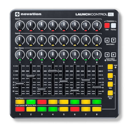 มิดี้คอนโทรลเลอร์ NOVATION LAUNCH CONTROL XL (สีดำ)_0
