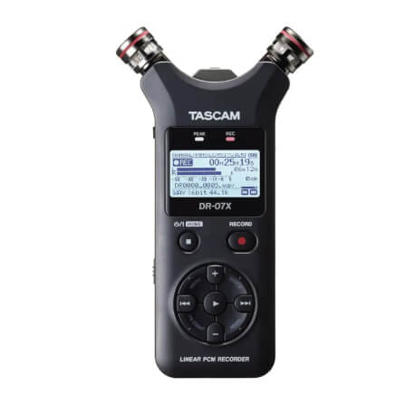 เครื่องบันทึกเสียงพกพา TASCAM DR-07X_0
